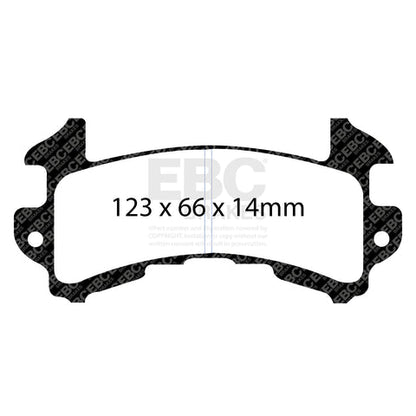 EBC Brakes Pad  and  Disc Kit (PD02KR137)