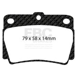 EBC Brakes Pad and Disc Kit (PDKR622) Image 3