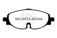 EBC Performance Pack Pad & Line Kit with Yellowstuff Pads (PLK2001) Image 1