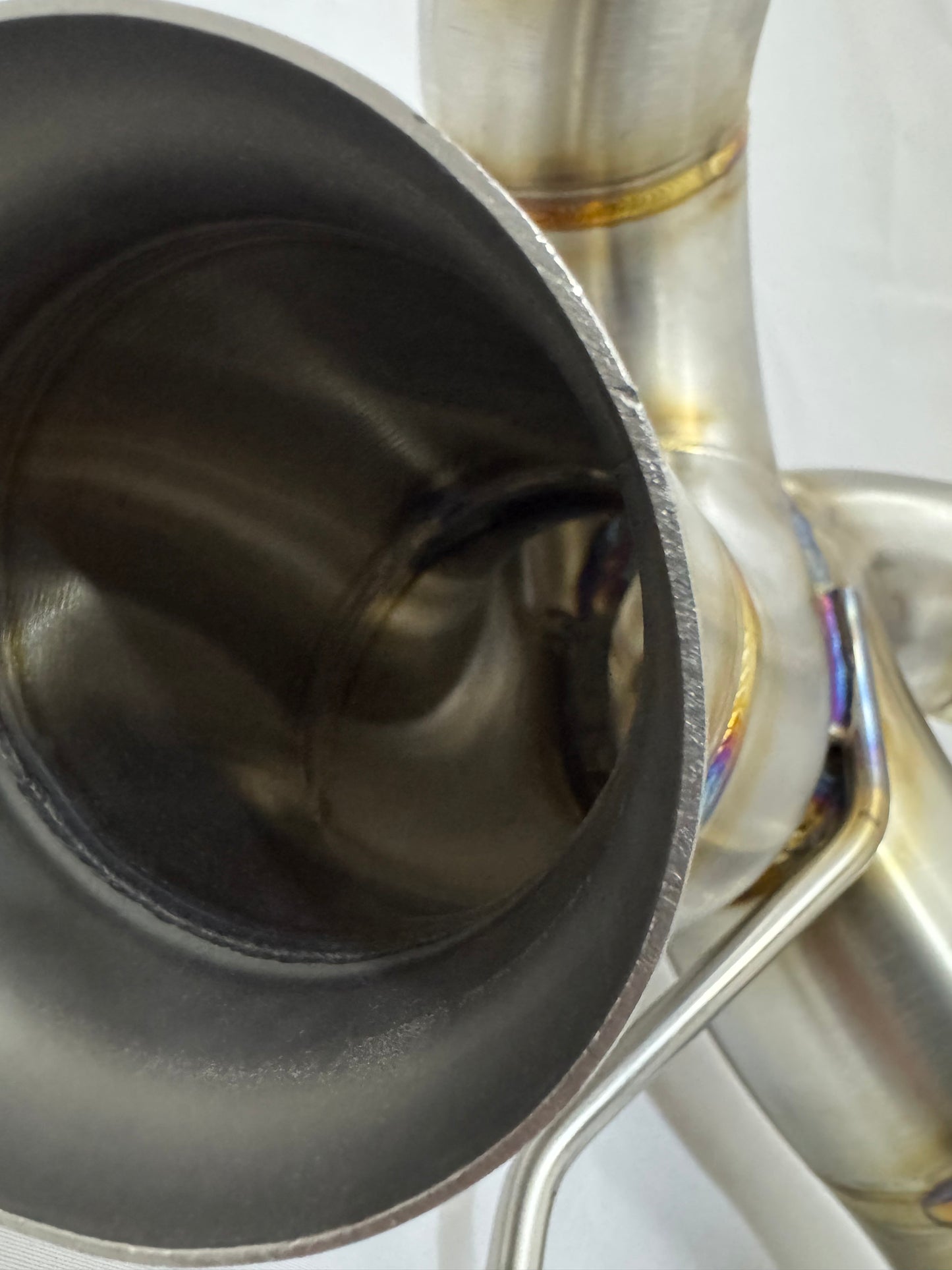 Nicromobeum UK McLaren 650S Exhaust Rear Section in Stainless or Titanium