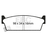 EBC Brakes Pad and Disc Kit (PDKR673) Image 1