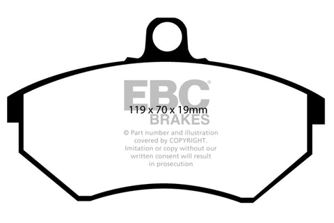 EBC Brakes Pad and Disc Kit (PD11KF1099) Image 2