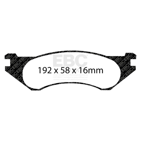EBC Brakes Pad  and  Disc Kit (PD01KF453)
