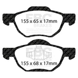 EBC Brakes Pad and Disc Kit (PDKF838) Image 2