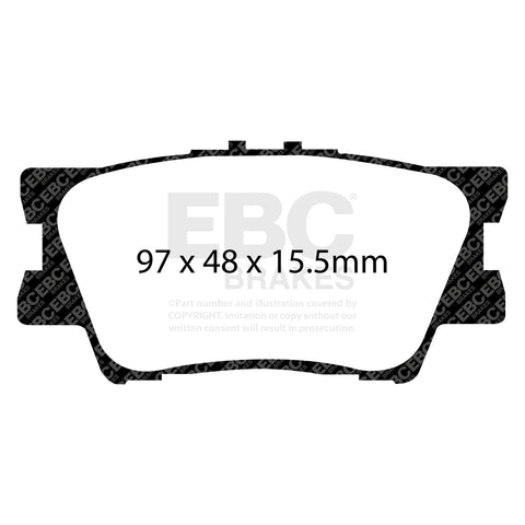 EBC Brakes Pad and Disc Kit (PDKR975) Image 4
