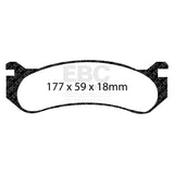 EBC Brakes Pad and Disc Kit (PDKR206) Image 2