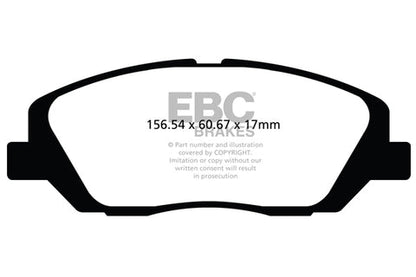 EBC Ultimax OE Replacement Brake Pad Set (DPX2100)