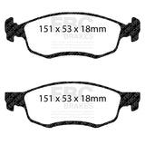 EBC Brakes Pad and Disc Kit (PDKF545) Image 4