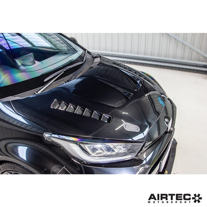 AIRTEC Motorsport Vented Fibreglass Bonnet for Toyota Yaris GR Image 3
