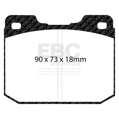 EBC Brakes Pad and Disc Kit (PDKF2249)