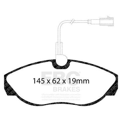 EBC Brakes Pad and Disc Kit (PDKF518)