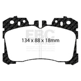 EBC Greenstuff 2000 Series Sport Brake Pad Set (DP21811) Image 2