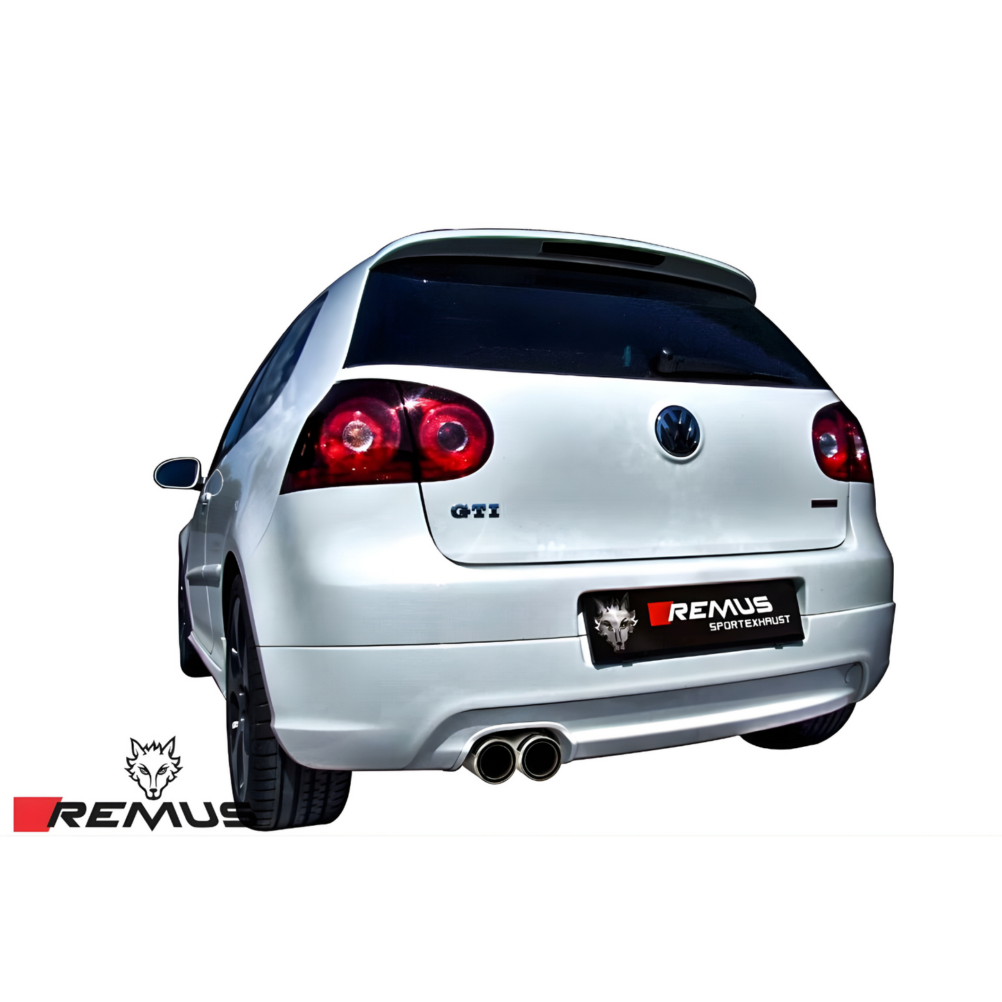 Sport Exhaust for VW Golf 5 1K Racing Non-Resonated