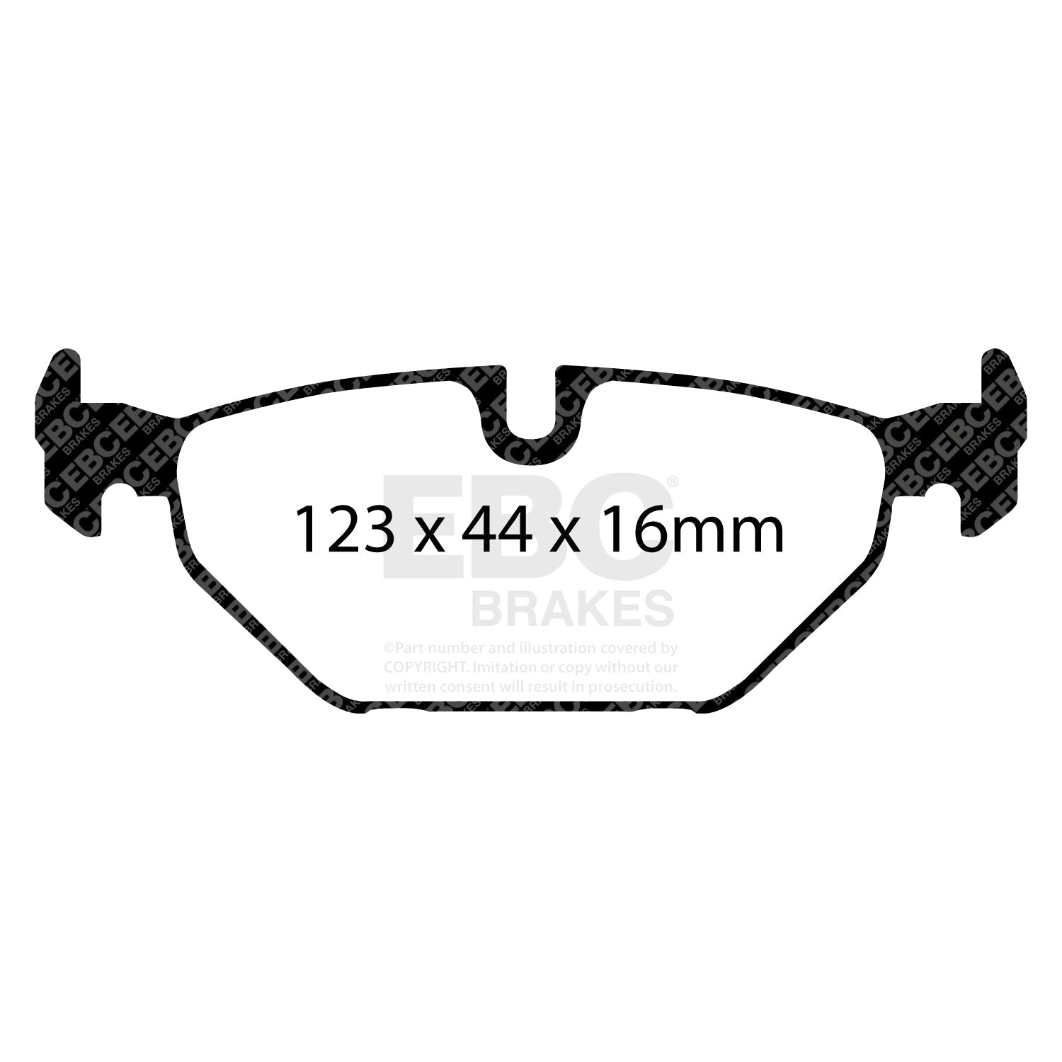 EBC Brakes Pad and Disc Full vehicle Kit (PD40K1700)