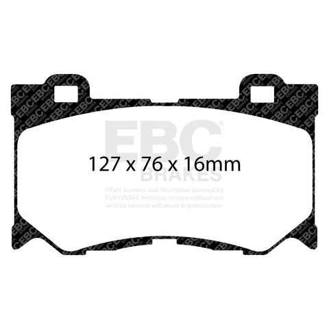 EBC Brakes Pad  and  Disc Kit (PD02KF256) Image 3