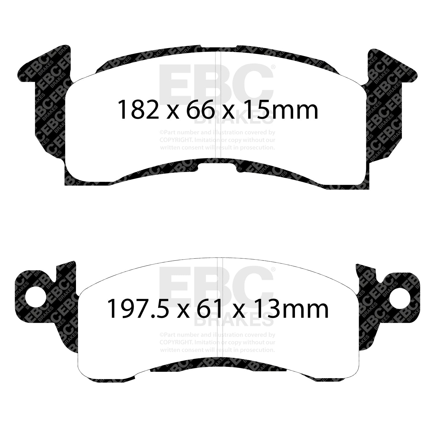 EBC Brakes Pad and Disc Kit (PDKF335)