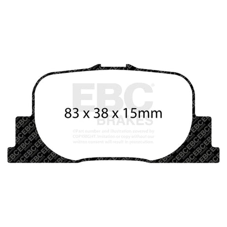 EBC Brakes Pad  and  Disc Kit (PD01KR759) Image 2