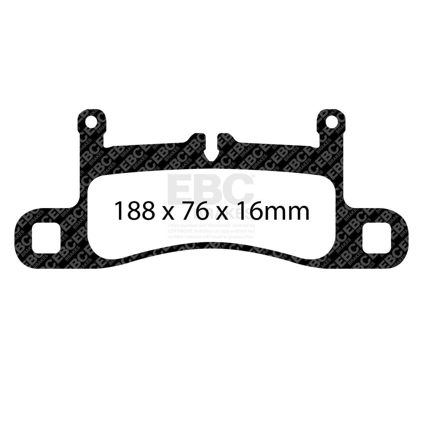 EBC Brakes Pad and Disc Kit (PD03KR603) Image 2