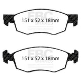EBC Brakes Pad and Disc Kit (PDKF634) Image 2