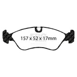 EBC Brakes Pad and Disc Kit (PDKF550) Image 4