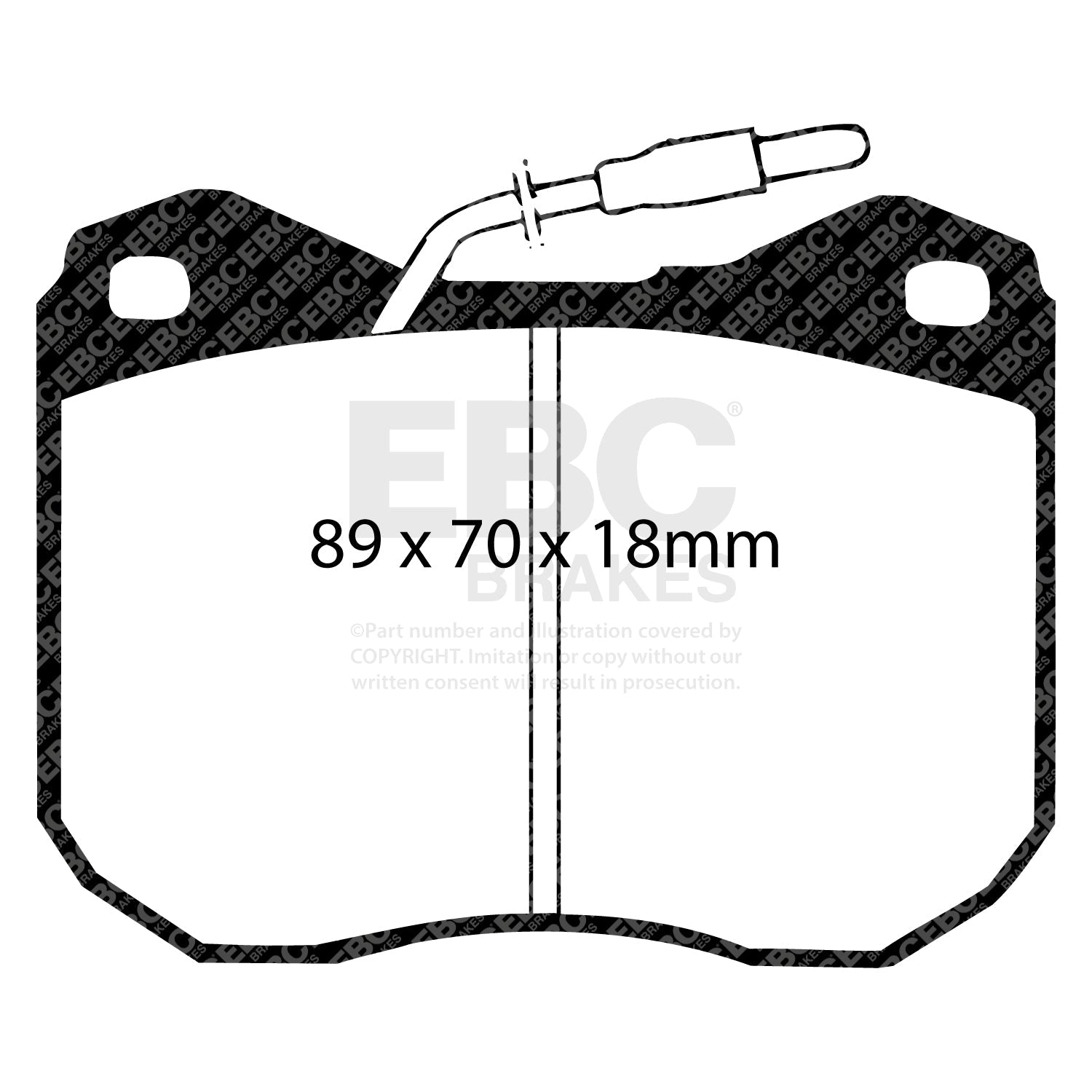 EBC Brakes Pad and Disc Full vehicle Kit (PD40K1518)