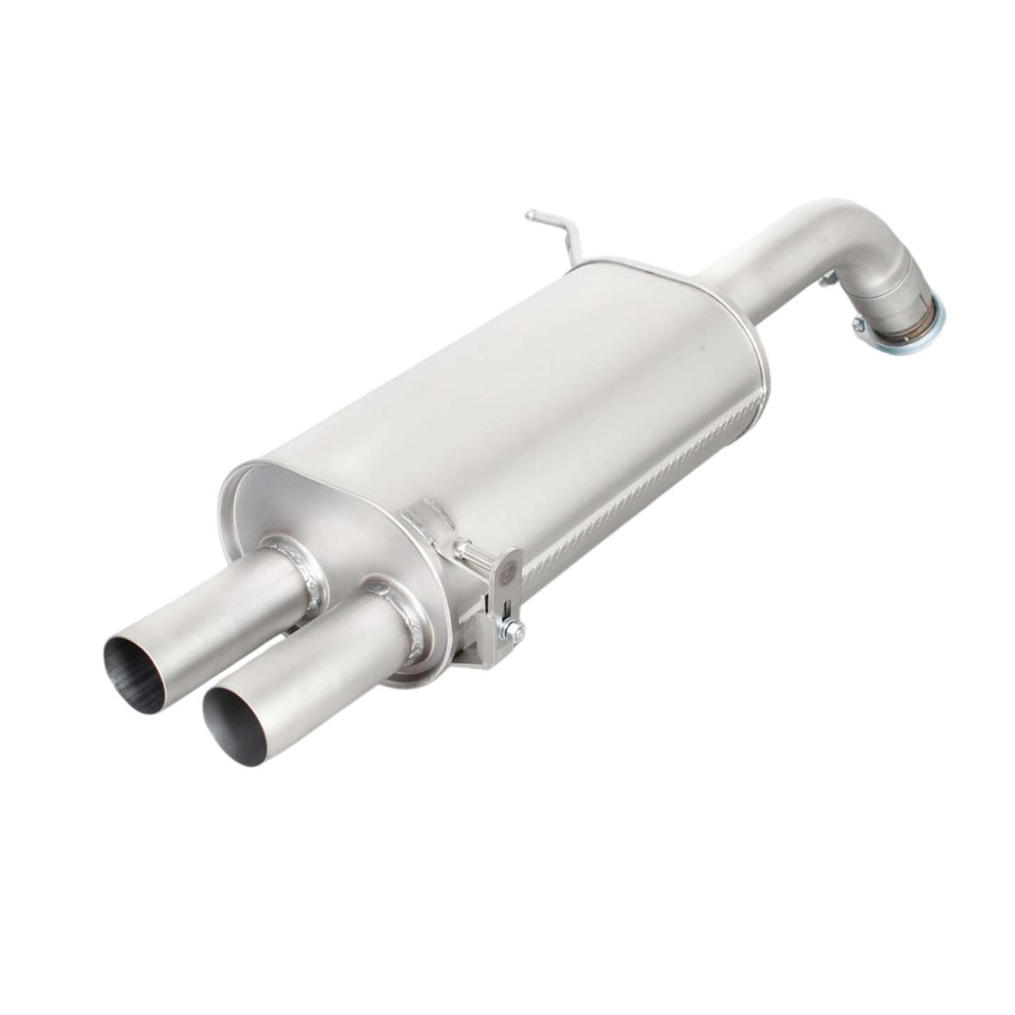 Sport Exhaust System for Ford Fiesta JA8 Racing | 2x 84mm Chrome Rolled Edge Tips