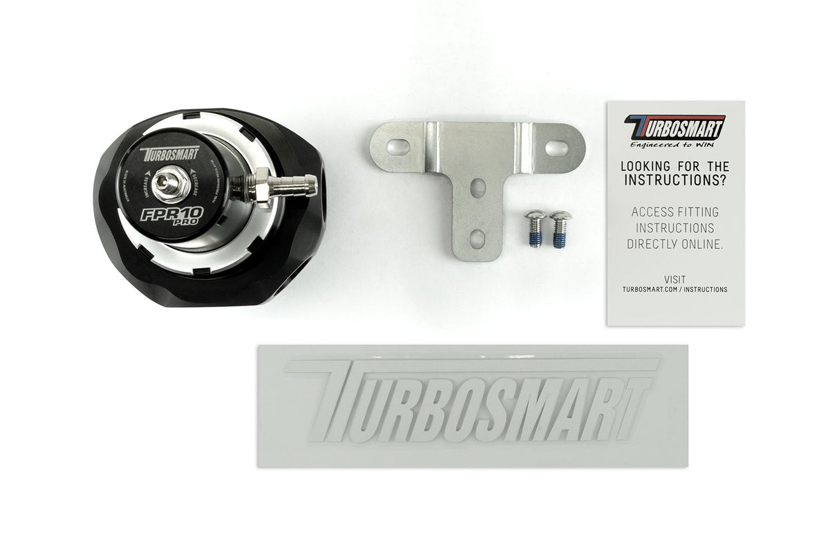 Turbosmart Turbosmart FPR10 Pro - Fuel Pressure Regulator - Black – Image 4