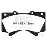 EBC Brakes Pad and Disc Kit (PD06KF780) Image 2