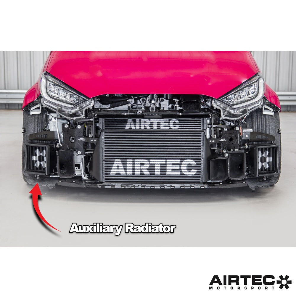 AIRTEC Motorsport Auxilliary Radiator for Toyota Yaris GR Gen 1 Image 1