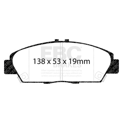 EBC Brakes Pad and Disc Kit (PDKF832) Image 1