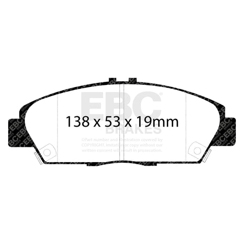 EBC Brakes Pad and Disc Kit (PD11KF1190) Image 2