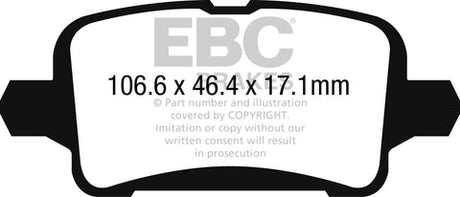 EBC Brakes Pad and Disc Kit (PDKR1091) Image 2