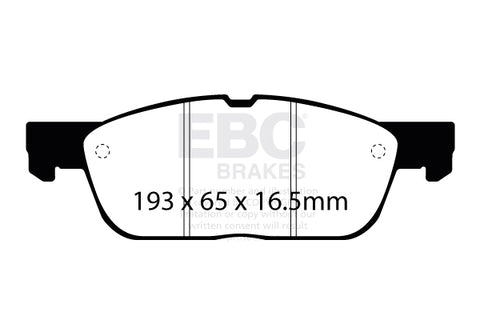 EBC Brakes Pad and Disc Kit (PD08KF727)
