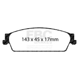 EBC Brakes Pad and Disc Kit (PDKR198) Image 1