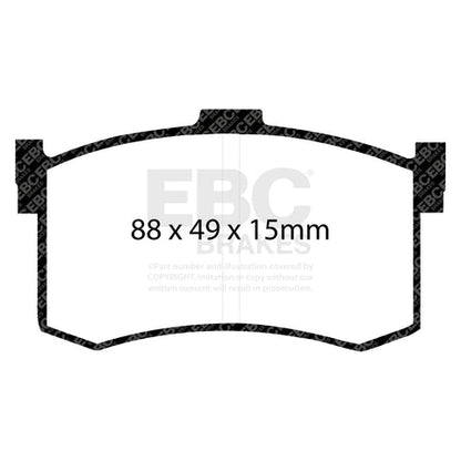 EBC Brakes Pad and Disc Kit (PDKR431)