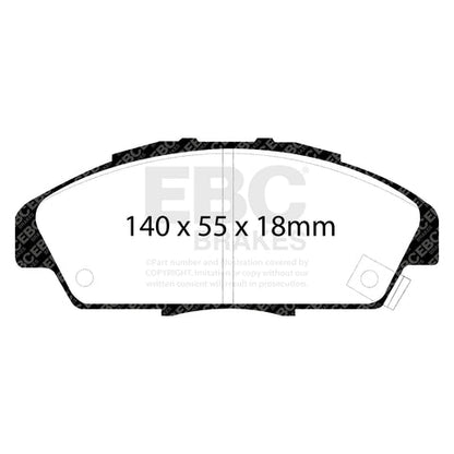 EBC Brakes Pad and Disc Full vehicle Kit (PD40K824) Image 1