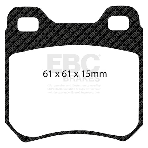 EBC Brakes Pad and Disc Kit (PDKR705) Image 4