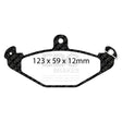EBC Ultimax OE Replacement Brake Pad Set (DP885/2) Image 1