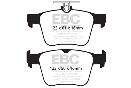 EBC Brakes Pad and Disc Kit (PDKR1047) Image 2