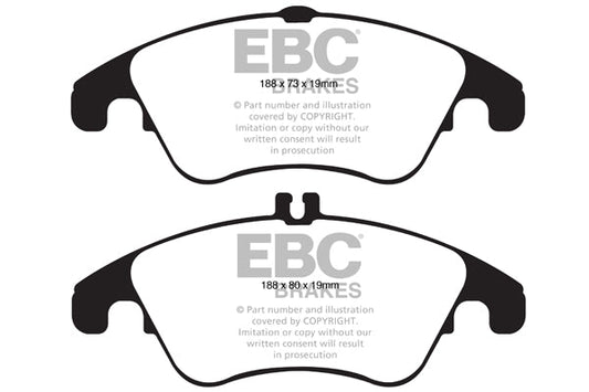EBC Brakes Pad and Disc Full vehicle Kit (PD40K2250)