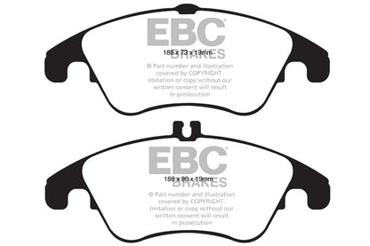 EBC Brakes Pad and Disc Full vehicle Kit (PD40K1223)