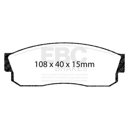 EBC Brakes Pad and Disc Kit (PDKF1830) Image 2