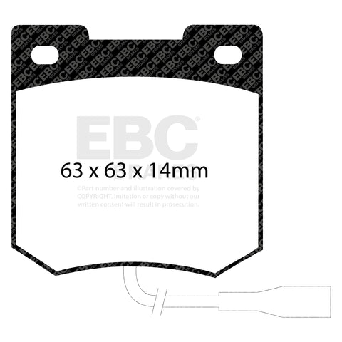 EBC Brakes Pad and Disc Kit (PDKF1891)