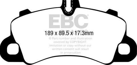 EBC Bluestuff NDX Trackday Brake Pad Set (DP52379NDX) Image 4