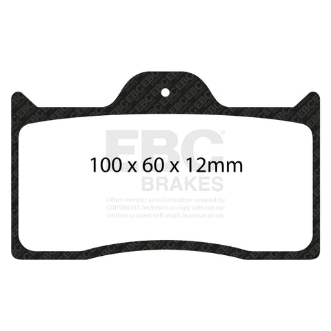 SR11&#8482; Sintered Race Pad (DP8038.12SR11) Image 4