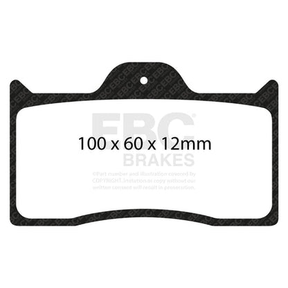 SR11&#8482; Sintered Race Pad (DP8038.12SR11) Image 4