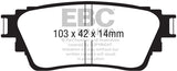 EBC Brakes Pad and Disc Kit (PDKR1108) Image 3
