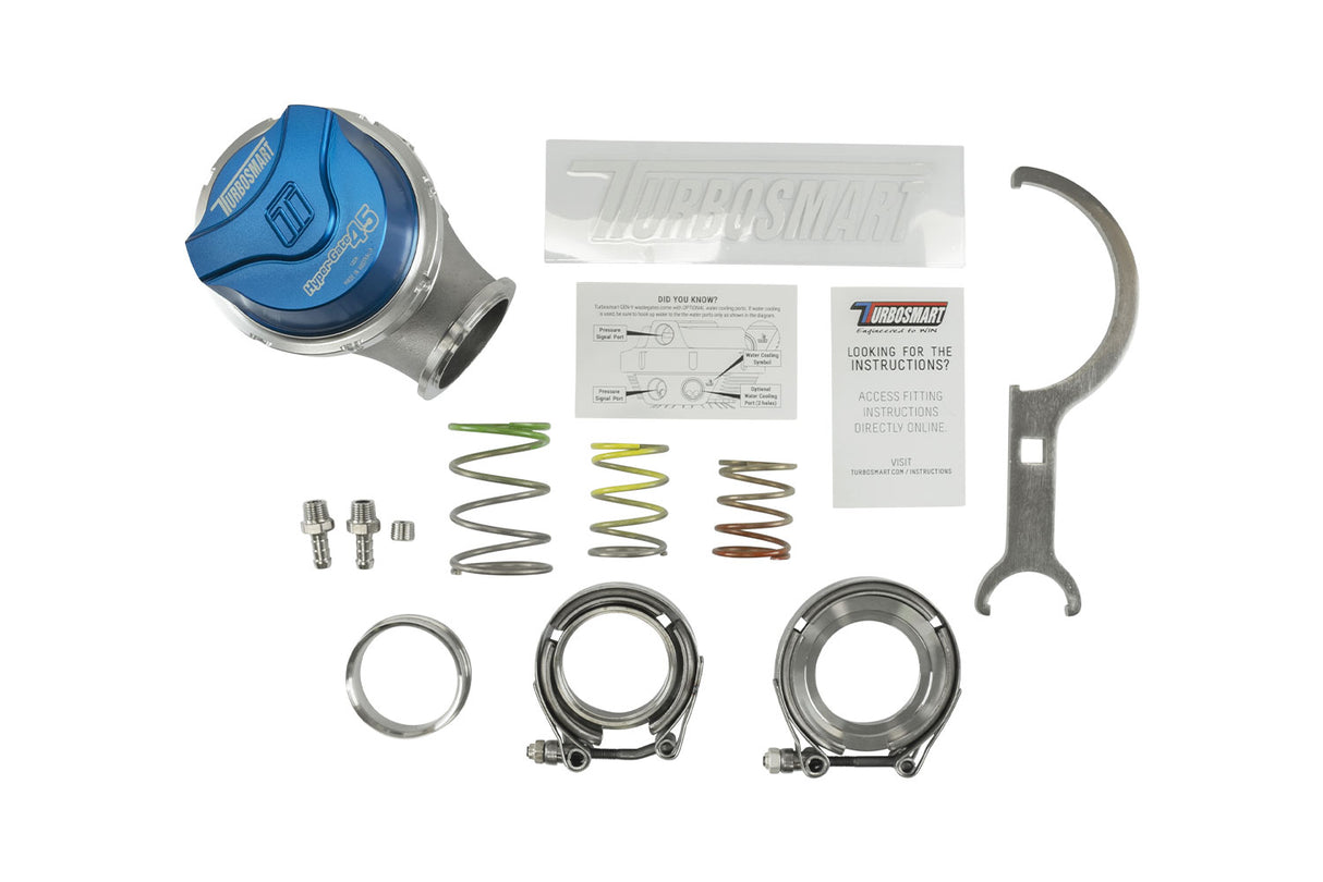 Turbosmart Turbosmart GenV WG45 HyperGate45 14psi Blue – Image 4