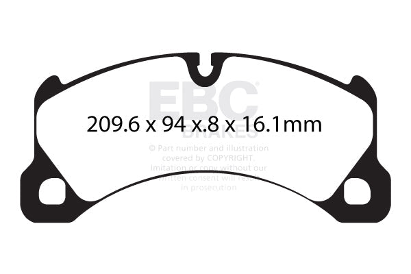 EBC Brakes Pad and Disc Kit (PD13KF574) Image 1
