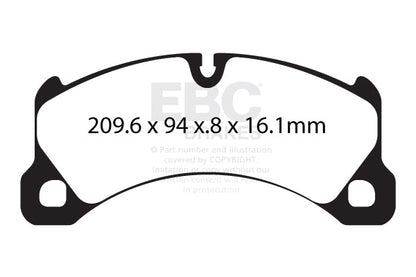 EBC Brakes Pad and Disc Kit (PD13KF574)